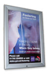 Wall mounted advertising poster display frames
