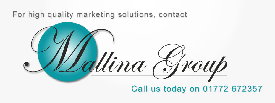 Mallina high quality marketing and advertising publications